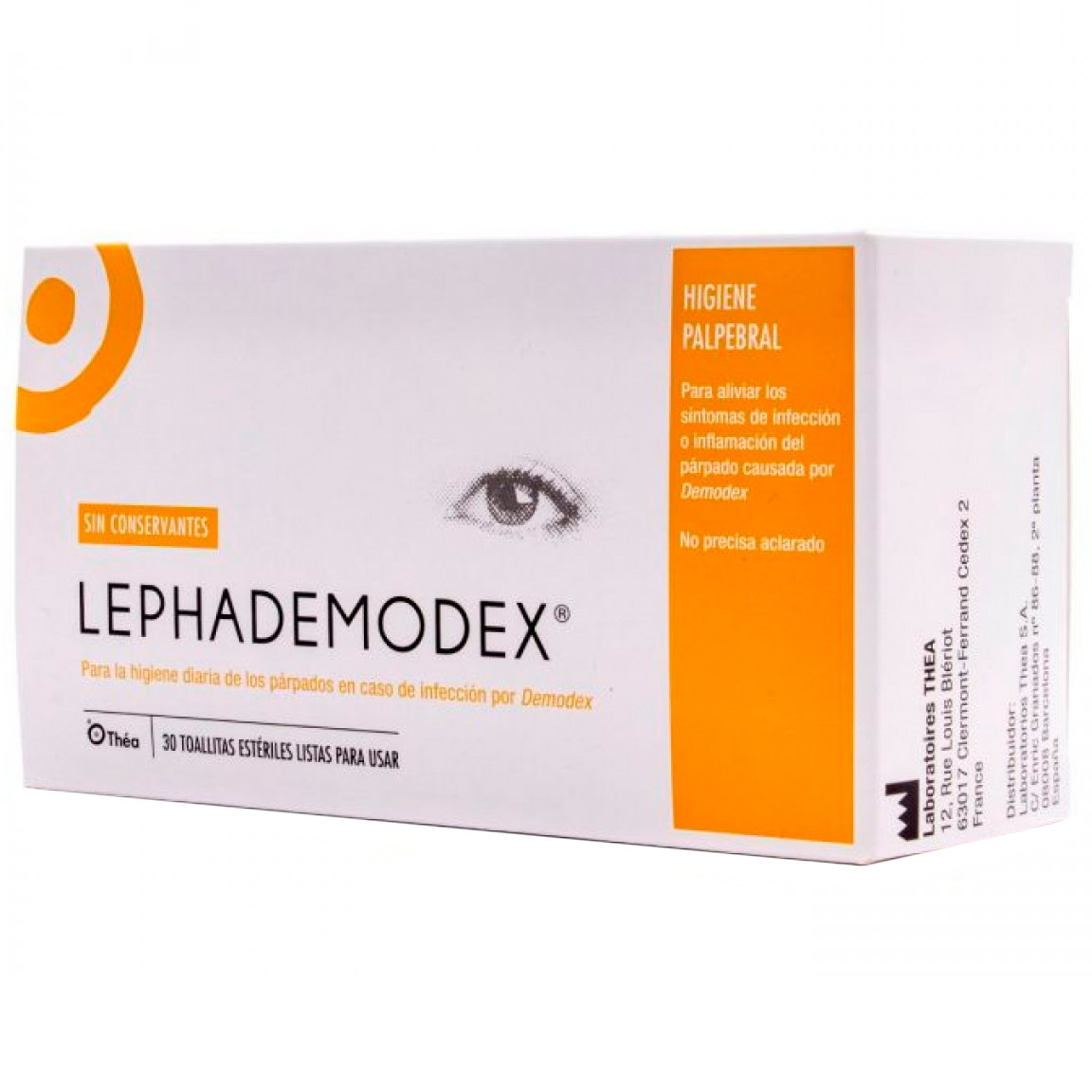 Thea lephademodex 30 toallitas esteriles